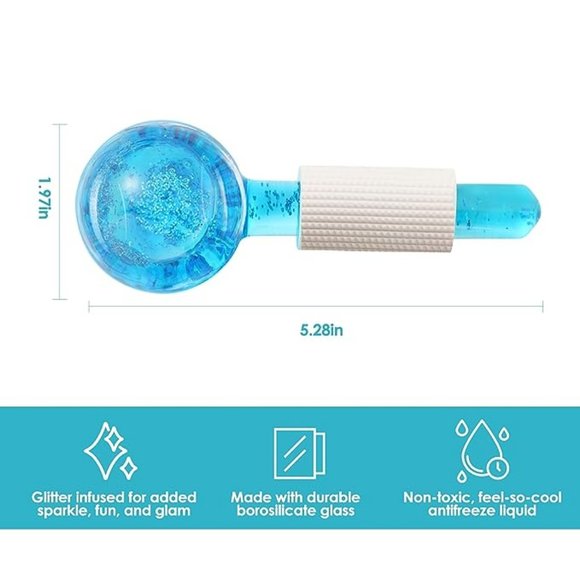 NEW one  Cooling Ice Globe Facial Massager  096TMN - Picture 4 of 5